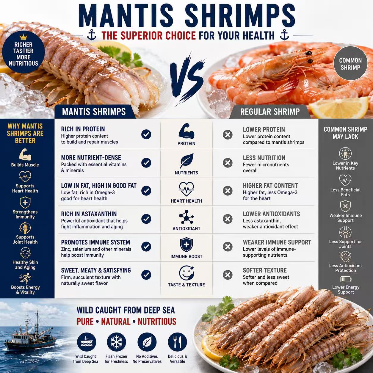 Giant Mantis Shrimp – Wild Caught Premium Seafood-CU
